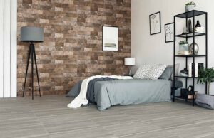 Habitación con fachaletas para interiores